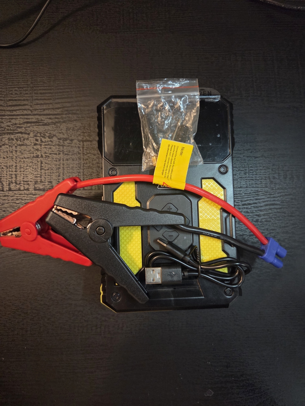 Car Portable Jump Starter With Air Compressor
